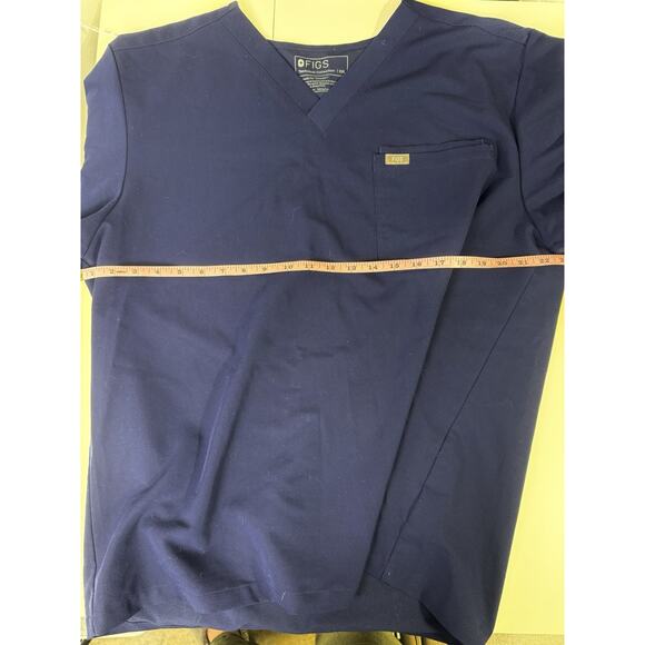 Figs Size XXL Healthcare Nursing Scrubs Navy Blue Work Medical - Picture 6 of 6